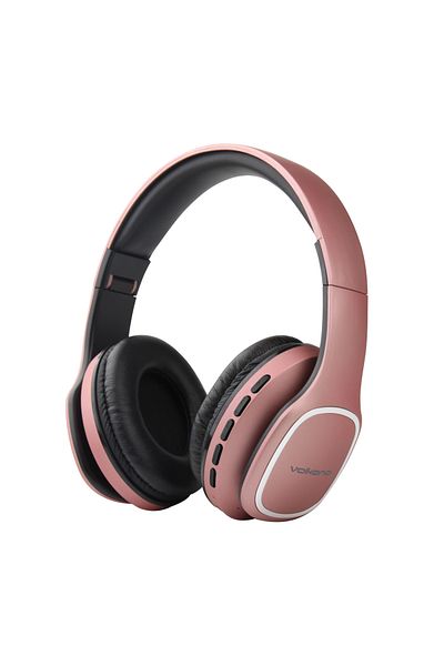 SMD-Volkano Volkano Phonic Series Bluetooth Full Size Headphones - Rose Gold