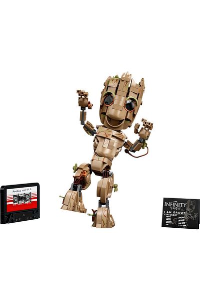 LEGO ® Marvel Ben Groot 76217 - Collectible Display Construction Set for Ages 10 and Up (476 Pieces)