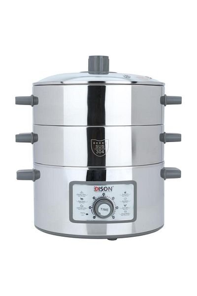 ALSAIF Digital Sms 30Fj Steam Cooker Steel 1600 Watt 1.5 Liter 327
