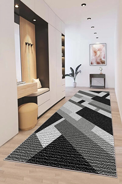 MNC Yolluk Koridor Hol Antre / Mutfak / Salon Halısı Dijital Baskı Yıkanabili...