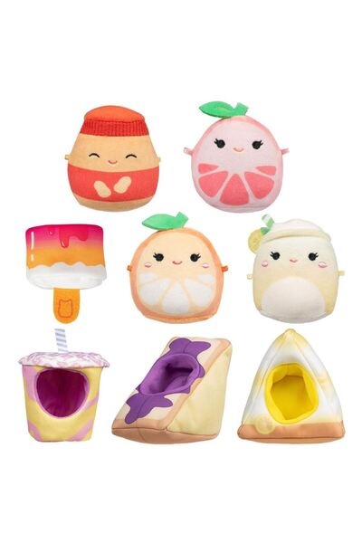 Squishmallows Micromallows 4 Figür + 4 Aksesuar Seti MM0018