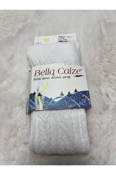 Bella Calze Koton Patterned Ruby Pantyhose