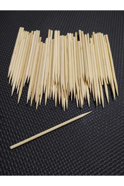 ncy Ahşap Bambu Silindir Maket Çubukları 5 Mm 14,5 Cm 200 Adet