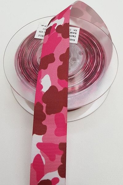 Hobigram Κορδέλα με μοτίβο παραλλαγής 2,5 cm – Κορδέλα