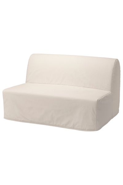 Generic Cover for 2-seat sofa-bed, Ransta natural
