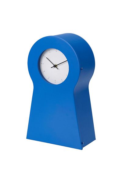 erorex Clock, blue, 48 cm