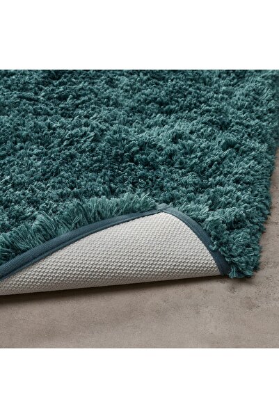 erorex Bath mat, grey-turquoise, 60x90 cm