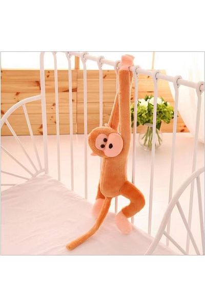 Choice Yellow Colorful Plush Monkey Toys Colorful Long-armed Monkey Photography Accessories Electric Crashp
