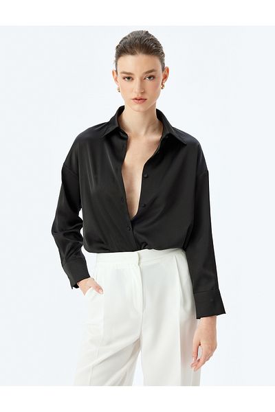 Koton black Slim Fit Shirt