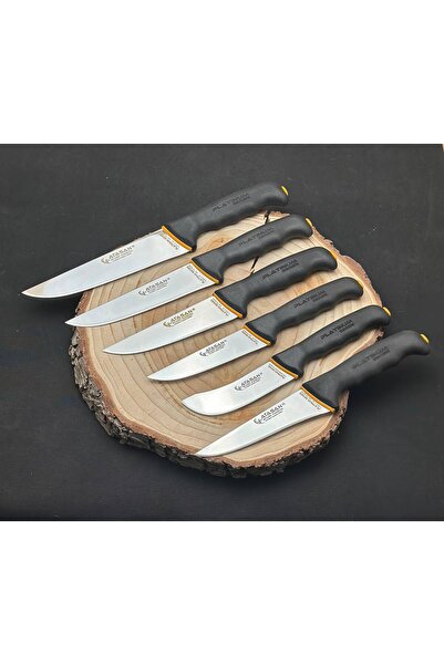 ATASAN Platinium Seri Şef, Kasap, Mutfak, Bıçak Seti 6 Parça