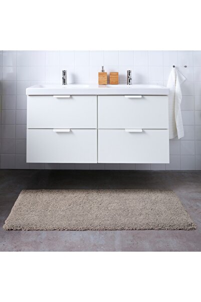 erorex Bath mat, beige, 60x120 cm