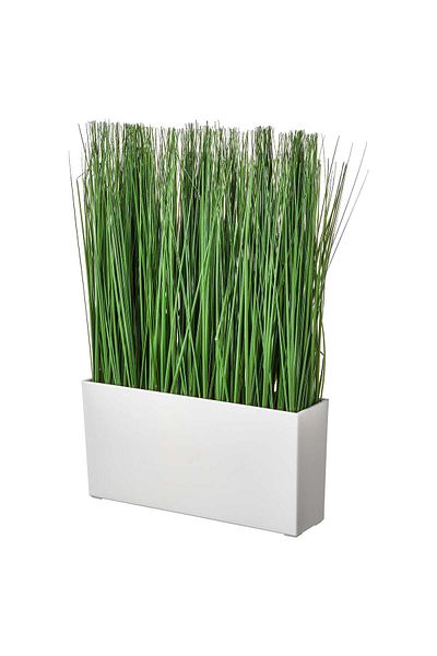 erorex Artificial potted plant with pot, in/outdoor grass