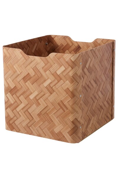 erorex Box, bamboo/brown, 32x35x33 cm