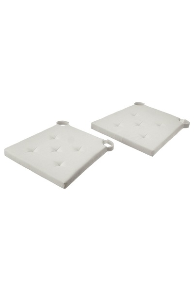 erorex Chair pad, natural, 42/35x40x4 cm