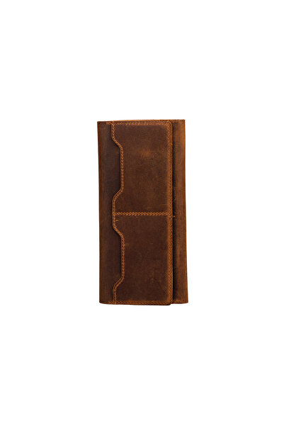 tekno grup Nubuck Leather Universal Wallet with 10 Card Slots, Magnet Phone C...