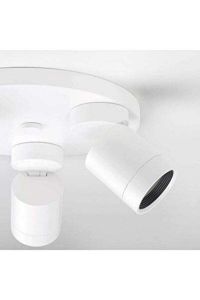 erorex Ceiling spotlight with 3 spots, white