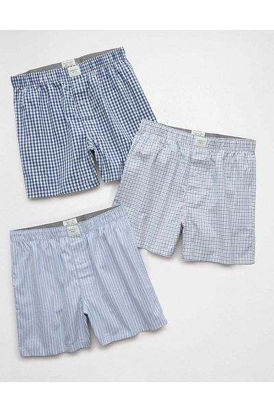 AMERICAN EAGLE AEO Men's Stretch Boxer Short 3-Pack