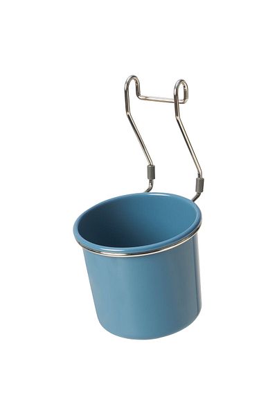 erorex Container, blue/nickel-plated, 14x16 cm