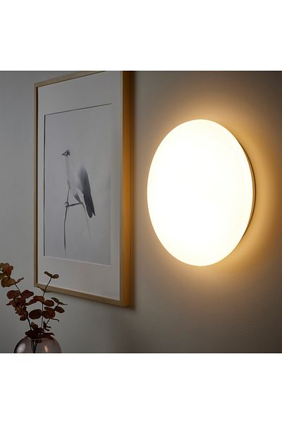 erorex LED ceiling/wall lamp, smart wireless dimmable/warm white white, 37 cm