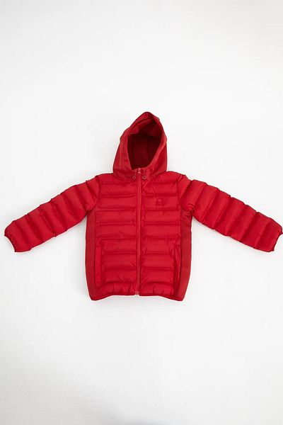 United Colors of Benetton Palton cu glugă pentru băiat 2KL9CN02U