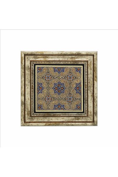 Sadrazam Moscheea Vineri Chineză Iran Pictură din piatră naturală imprimată 25x25 Kd-61