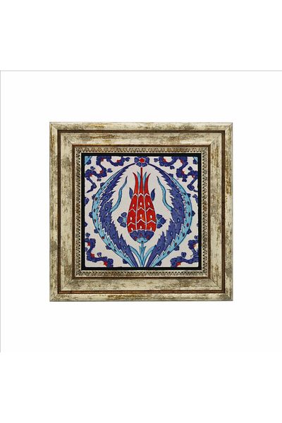 Sadrazam Moscheea Rustempaşa Placi Model Pictură din piatră naturală imprimată 25x25 Kd-34
