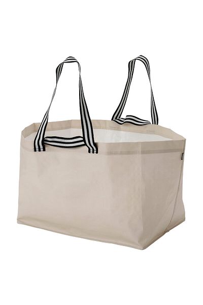 erorex Carrier bag, large, light beige, 57x37x39 cm/71 l