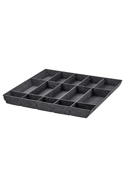 erorex Adjustable organiser for drawer, grey, 60 cm