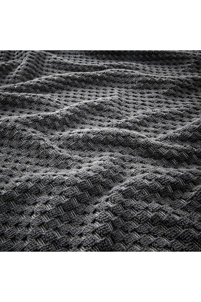 erorex Bath towel, dark grey, 70x140 cm