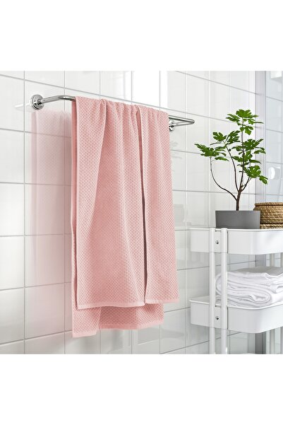 erorex Bath towel, pale pink, 70x140 cm