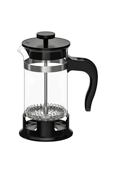 IKEA Coffee/tea maker, glass/stainless steel, 0.4 l