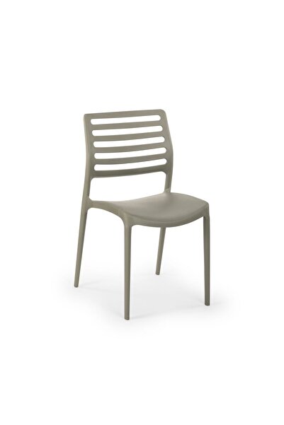 Tilia LOUISE-S Çimento Gri Koltuk, Bahçe, Mutfak, Otel, Restoran