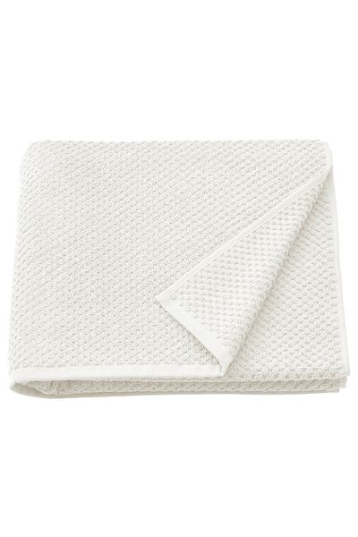 erorex Bath towel, white, 70x140 cm