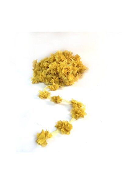 Hobigram Hardal Sarı Lazer Gül Lazer Kesim Gül Süsleme Paketleme Malzemesi 10...