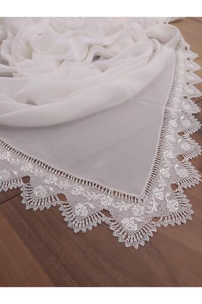 onlaynticaret İğne Oyası İşlemeli El İşi Mevlüt Örtüsü O-00078