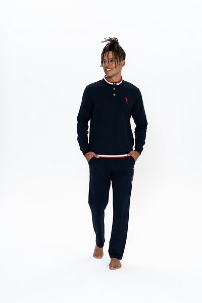 U.S. Polo Assn. Ανδρικά ρούχα Navy Blue Home - 18922