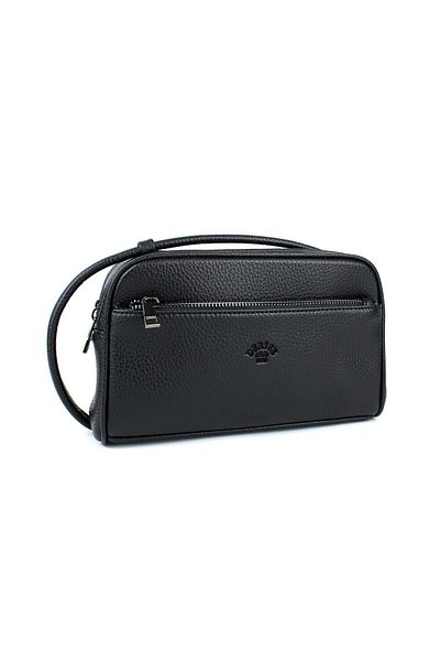 deri,se club Men's Black Clutch Bag Clutch Bag with Two Compartments Clutch Bag