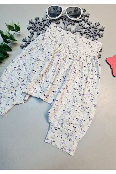 İMRENBEBEGİYİM Shalwar for Girls, Suitable for Daily Use