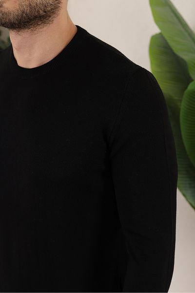İDS COLLECTİON Men's Crew Neck Fisherman Knitwear Sweater