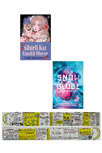Yuzu Sihirli Kız Emekli Oluyor + Snow Globe 2 Kitap Set + Mat. Öğreten Cetvel