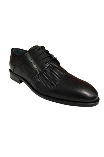 Aypaş Aypas 1111 Чорні чоловічі класичні туфлі на щодень