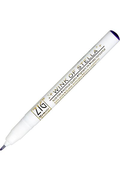 Stabilo Zig Wink Od Stella Glitter Pen - Magenta