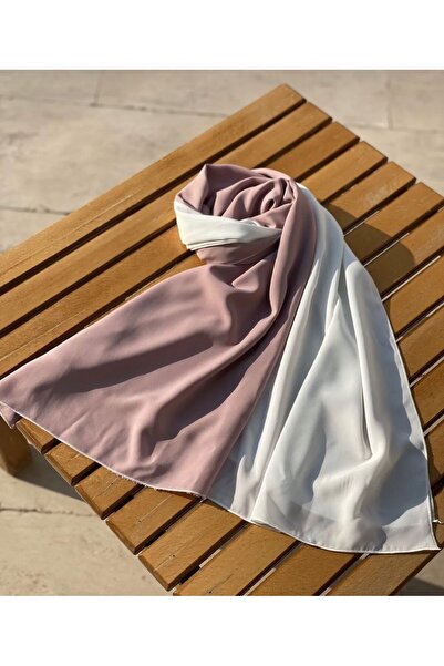 Genel Markalar Medine ipeği çift renk şal
