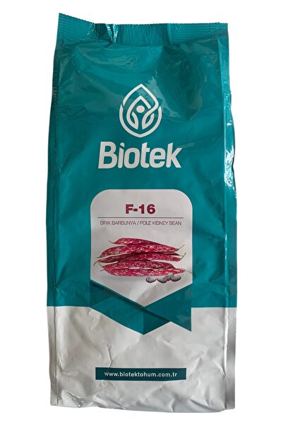 Biotek Tohum Biotek F16 Sırık Barbunya Tohumu 2 Kg