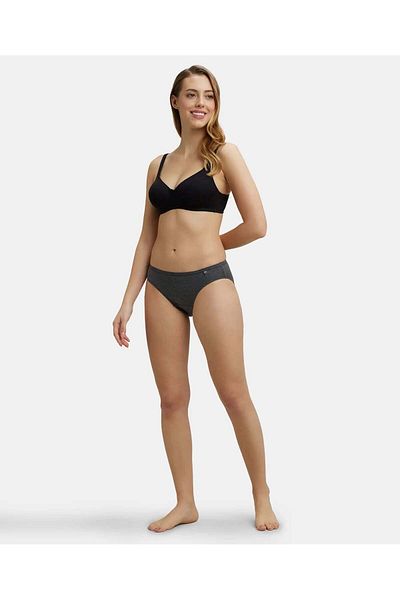 JOCKEY Simple Comfort Bikni Plain 3Pcs Pck 1410-03 Multicolor