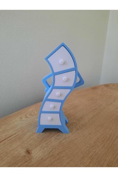 Organizer 15cm Boy 4 Cm Çekmece Genişliği Çılgın Çekmeceli Mini Şifonyer Takı I