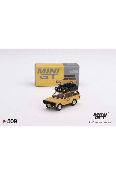 mini gt Range Rover 1982 Camel Trophy Papua New Guinea Team Usa