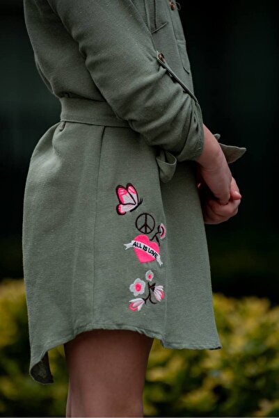 Alinna Girl's Dress. Girl Linen Dress. Party Dress for Girl. The Holiday Dress. Daily Dress