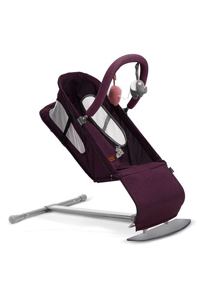 TEKNUM Baby Bouncer w/ Grab Toys - Purple