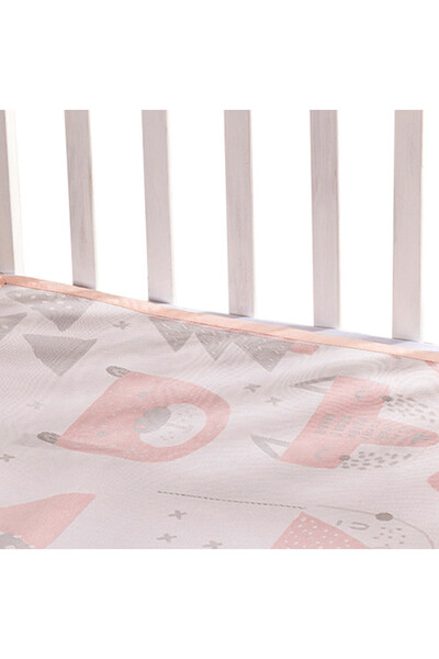 Sunveno واقي مرتبة للأطفال متعدد الأغراض - وردي - مقاس كبير